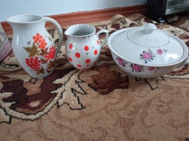 ТОКМОК ПРОДАЮ ПОСУДУ ОДНА 1000 СОМ ПОСУДА СССР