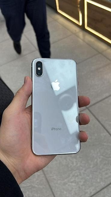Apple iPhone: IPhone X, 256 ГБ, Серебристый — 2