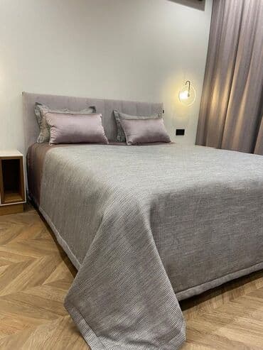 суточный квартира город ош: 1 комната, Парковка, Постельное белье, Душевая кабина — 1