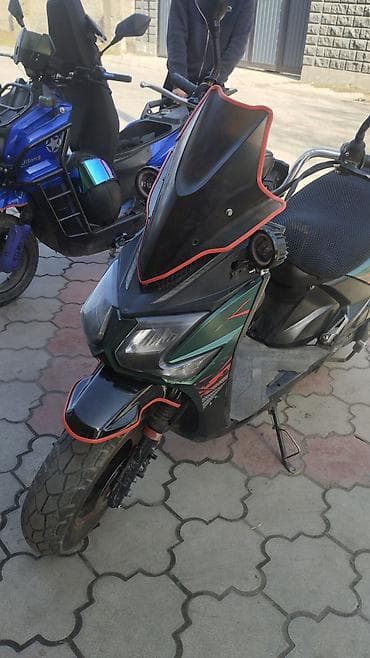 мотоцикл альфа: Тип скутера Alpha, 150 куб. см, Бензин, Б/у — 4