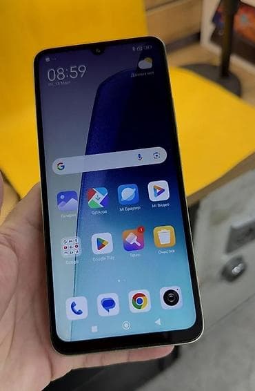 Уюлдук телефондор жана аксессуарлар: Redmi, Redmi 14C, Колдонулган, 128 ГБ, түсү - Жашыл, 2 SIM — 2