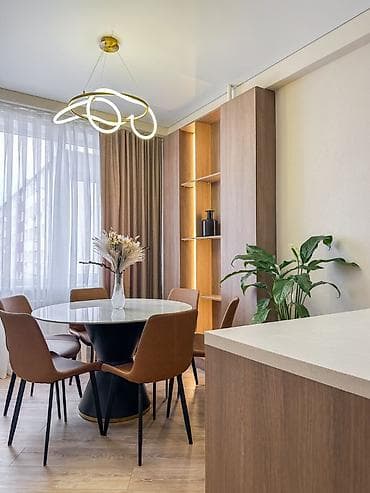 Недвижимость: 2 комнаты, 53 м², Кок-Жар мкр Элитка, 6 этаж, Дизайнерский ремонт — 10