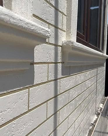 Фасадные работы: Жидкий травертин Декоративная отделка фасадов 100% кепилдиги менен — 6