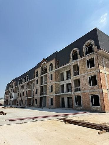 3 комнаты, 129 м², АУЦА Элитка, 4 этаж, ПСО (под самоотделку)