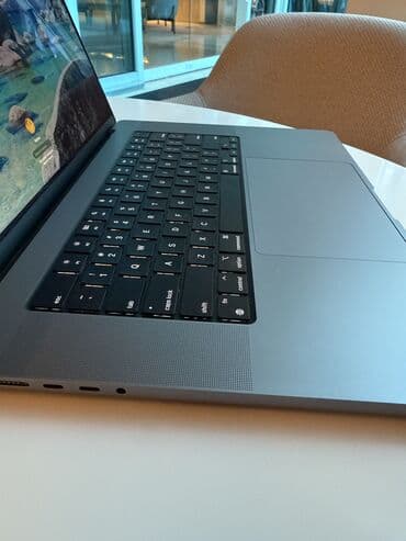 обмен ноутбука на новый: Ноутбук, Apple, 64 ГБ ОЗУ, Apple M1 Max, 16 ", Б/у, память SSD — 2