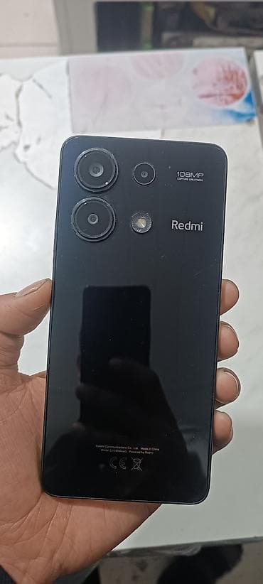 Redmi, Redmi Note 13, Б/у, цвет - Черный, 2 SIM
