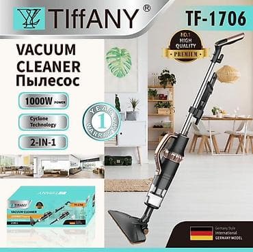 pro mozer: Пылесос TiffANY TF‑1706 - Мощность: 1000 Вт - Технология циклонной — 1