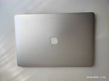 macbook на запчасти: Ноутбук, Apple, 16 ГБ ОЭТ, Intel Core i7, 15.4 ", Колдонулган, Жумуш, окуу үчүн, эс тутум SSD — 9