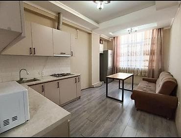 2 комнаты, 67 м², Асанбай мкр Элитка, 1 этаж, Евроремонт