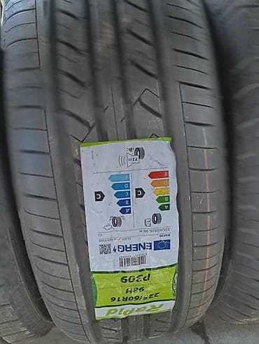 Шиналар 225 / 60 / R 16, Жай, Жеңил унаалар