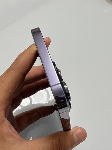 apple iphone 14 pro max: IPhone 14 Pro Max, Б/у, 128 ГБ, Deep Purple, Защитное стекло, Чехол, 87 % — 3