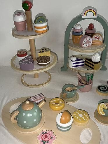 реалист: Деревянный игровой набор “Кухня – миксер с аксессуарами”. Что внутри — 5