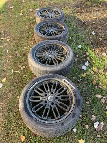 шины бу бишкек оптом: Колеса в сборе 305 / 40 / R 22, Лето, Б/у, Комплект, Внедорожные (АТ/МТ), Литые, отверстий - 5 — 7