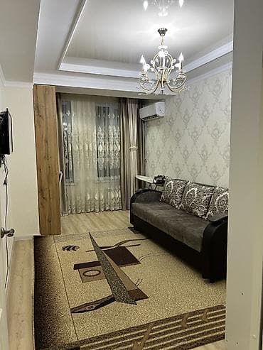 квартира псо кок жар: 1 комната, С мебелью полностью — 1