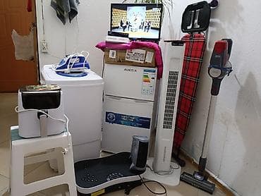 a 70: Холодильник AUCMA мини,ТВ мини для кухни, утюг с доской,стир машина — 2