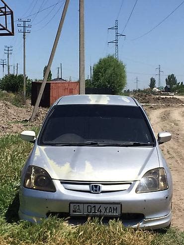 Honda Civic: 2002 г., 1.7 л, Вариатор, Бензин, Хэтчбэк — 1