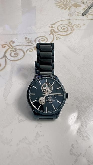 garmin 7: Классические часы часы, Roamer, Швейцария, Водонепроницаемые, Мужские — 1