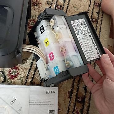 Принтеры: Epson L110 — струйный фотопринтер с оригинальной системой непрерывной — 4
