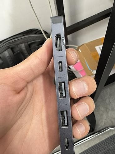 hdmi: Адаптер-концентратор Anker USB‑C (модель Anker Nano/Anker USB‑C Hub; — 4