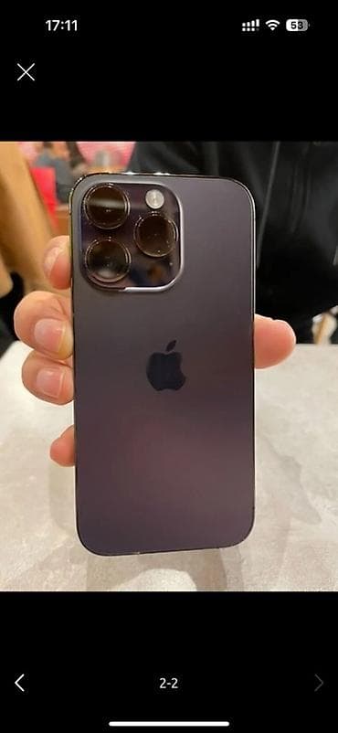 про 14: IPhone 14 Pro, Deep Purple, Кабель — 2