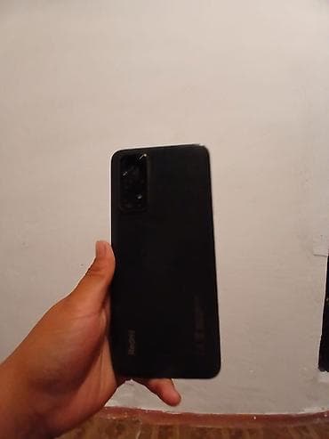 snapdragon x elite: Redmi, Redmi Note 11, Б/у, 128 ГБ, цвет - Черный, 2 SIM — 4