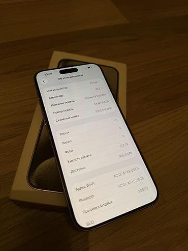 айфон 5 s оригинал цена: IPhone 15 Pro, White Titanium, Коробка, 89 % — 5