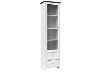 книжные шкафы и полки: Шкаф для книг 1Д ПОРТО, Джанни Светлый, БРВ Брест (Беларусь) — 1