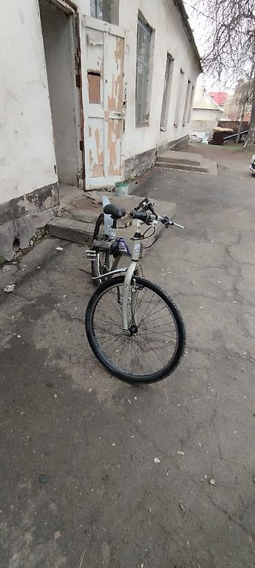 Балдар үчүн велосипеддер: Горный/городской велосипед с колесами 26". Рама алюминиевая (прямая — 4