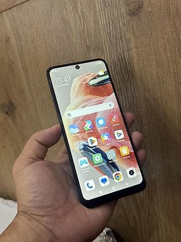 14 т: Redmi, Redmi Note 12, Б/у, 128 ГБ, цвет - Серый, 2 SIM — 2
