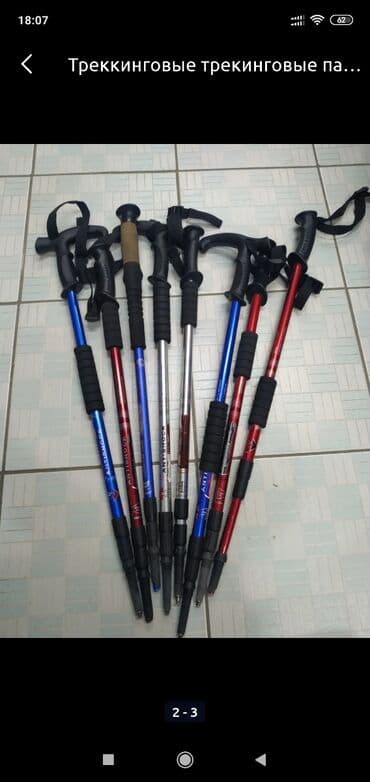 аренда телескоп: Треккинговые трекинговые палки в аренду Скандинавские палки в сутки — 1