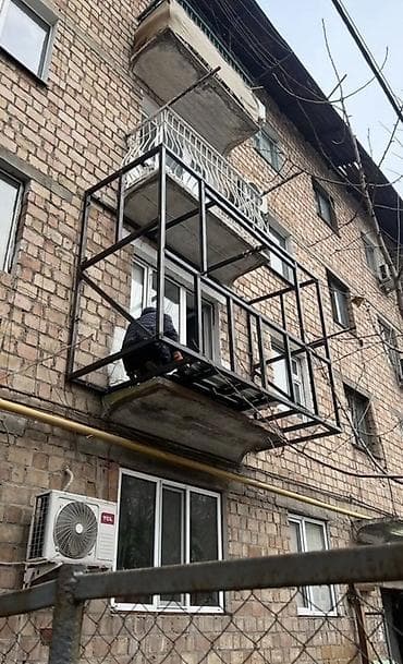 фен аренда: Вынос и остекление балконов/лоджий «под ключ» - Расширение балкона с — 9