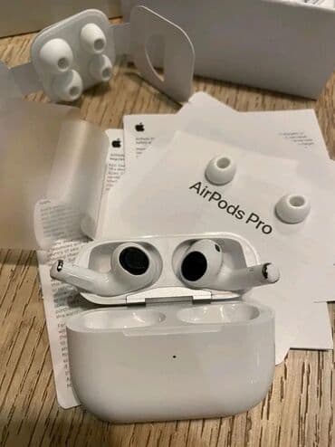 аирподс про цена не оригинал: Вакуумные, Apple, Новый, Беспроводные (Bluetooth), Классические — 5