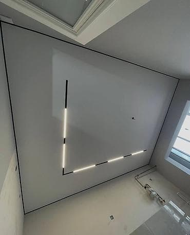 потолочная пластиковая панель: Натяжной потолок Глянцевое, Матовое, 3D потолки Гарантия, Монтаж, Демонтаж — 8