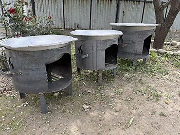 Казан с печью для приготовления на открытом огне - Казаны литые — 1