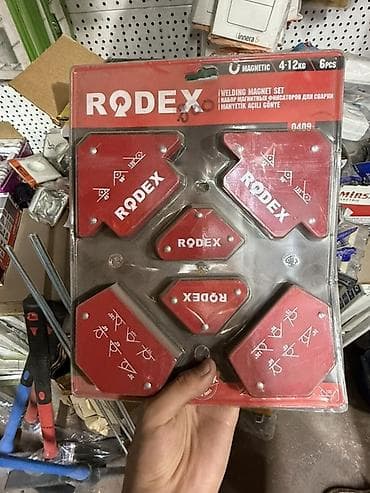 поялная лампа: Набор магнитных фиксаторов для сварки RODEX, 6 шт. - Тип: welding — 1