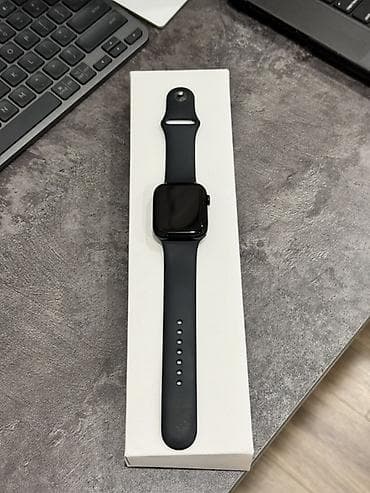 табылга газ плита: Apple Watch Series 7, 45 мм, 32 GB (Midnight - редкий цвет) Model — 8
