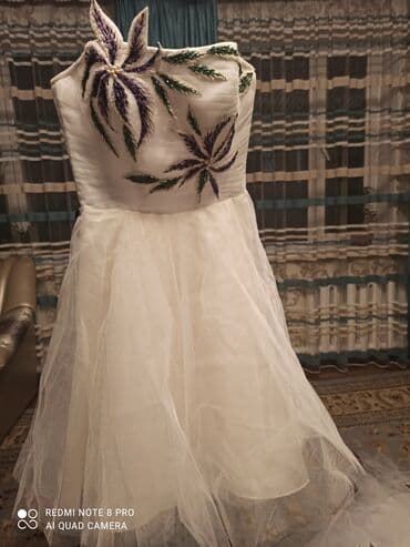 национальные украшения бишкек: Продаю свадебное платье!!! Вышивка ручная работа! Надевали только один — 5