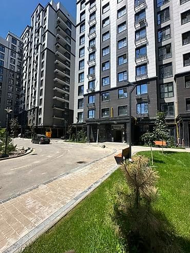 osh flat: 1 комната, 48 м², Южная Магистраль Элитка, 11 этаж, ПСО (под самоотделку) — 5