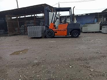 ом 628: Погрузчик, Колесный, Вилочный — 7