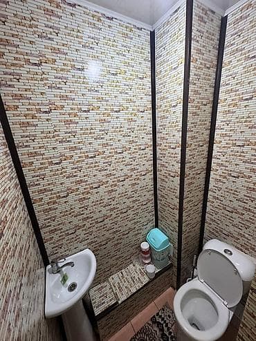 балыкчы пляж: 2 комнаты, 52 м², 105 серия, 1 этаж, Косметический ремонт — 6