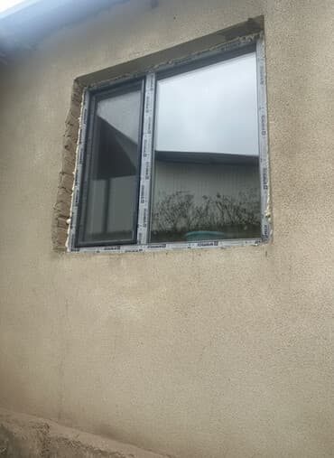 для ламинации: Пластиковое окно (ПВХ) с двухсекционным раздвижным механизмом — 1