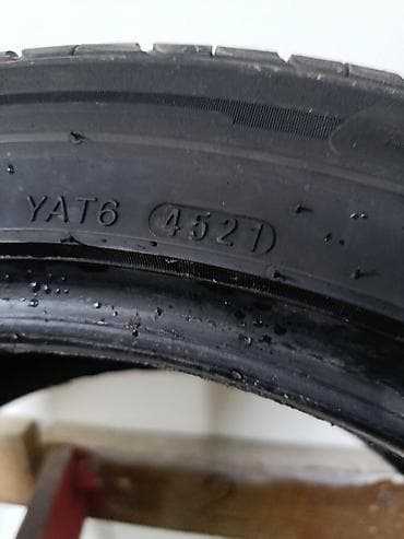 Транспорт: Шины 225 / 45 / R 17, Лето, Б/у, 1 шт, Легковые, Корея, Kumho — 3