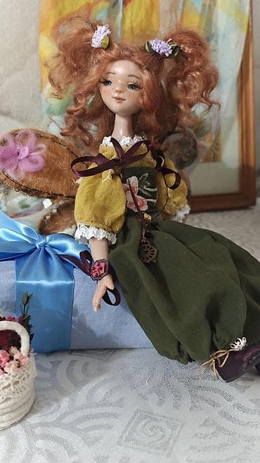 сколько стоит кукла лабубу: Авторская Кукла-фея "Минутка" ручной работы - Рост примерно 29см. - — 3