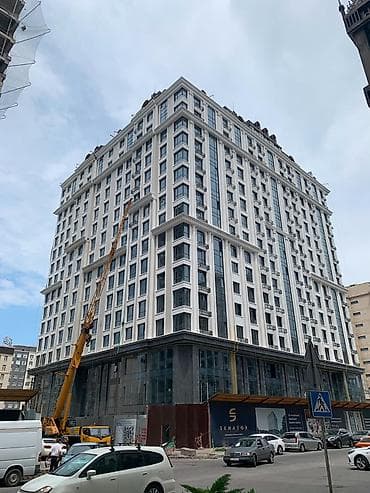 Батирлер: 2 бөлмө, 83 м², Асанбай мкр Элитка, 11 кабат, ПСО (өз алдынча бүтүрүү) — 1