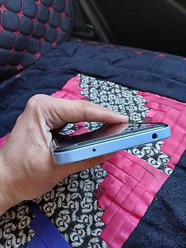 redmi 9 note: Redmi, Redmi 12 5G, Б/у, 128 ГБ, цвет - Голубой, 1 SIM, 2 SIM — 5