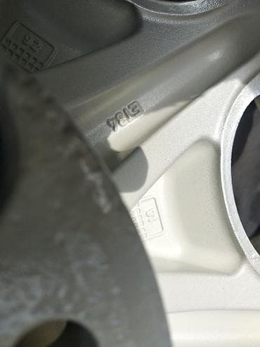 ra 6: Литые Диски R 16 Mercedes-Benz, Комплект, отверстий - 5, Б/у — 4