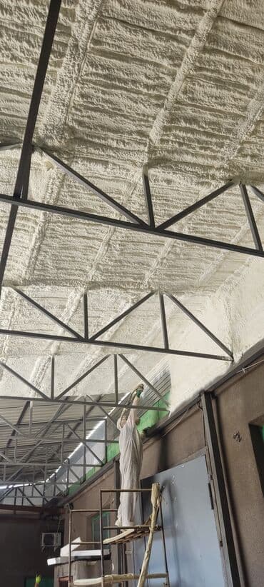 утепление домов фасадов: Утепление потолоков, Утепление крыши | Утепление склада, Утепление цеха, Утепление офиса | Керамзит, Пенополистирол, Минеральная вата Больше 6 лет опыта — 1