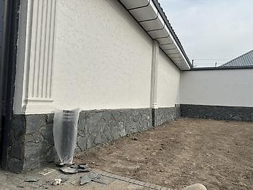 жумуш фасад: Облицовка фасадов и цоколей природным камнем Фундаментке таш чаптайбыз — 6