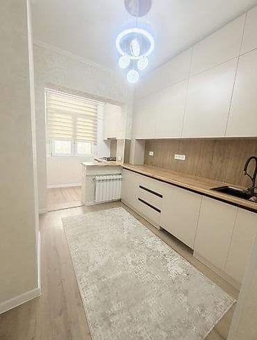 osh flat: 3 комнаты, 74 м², 5 мкр 106 серия, 9 этаж, Дизайнерский ремонт — 6