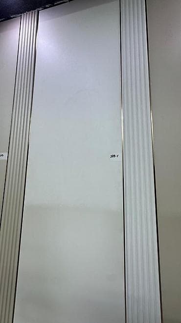 палетка: Декоративные стеновые панели с вертикальными рейками - Плоские — 2